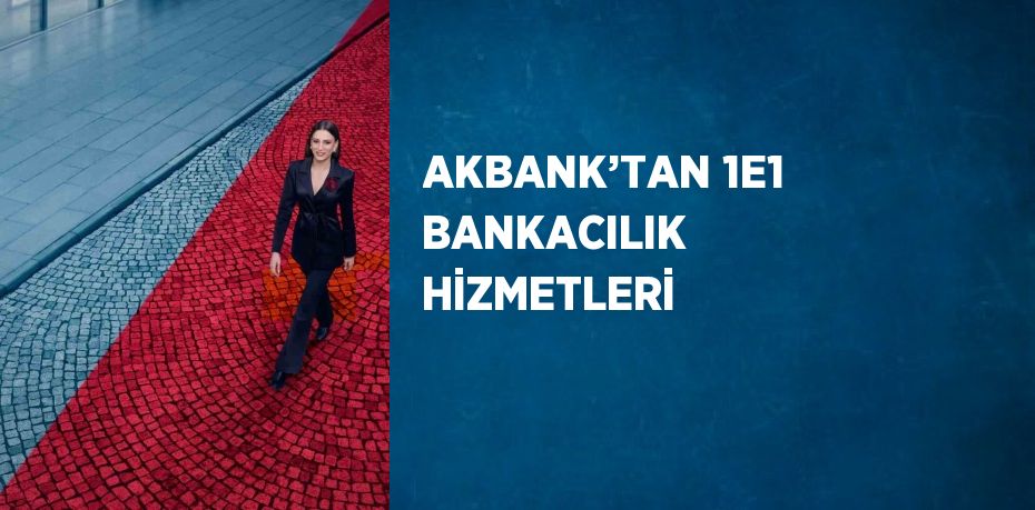 AKBANK’TAN 1E1 BANKACILIK HİZMETLERİ