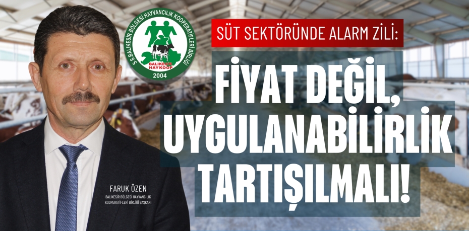 Süt Sektöründe Alarm Zili:  Fiyat Değil, Uygulanabilirlik Tartışılmalı!