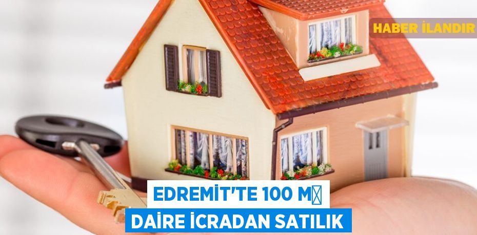 Edremit'te 100 m² daire icradan satılık