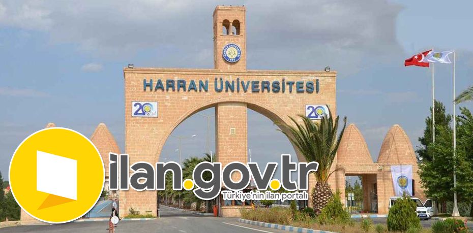 Harran Üniversitesi Araştırma Görevlisi Alacak