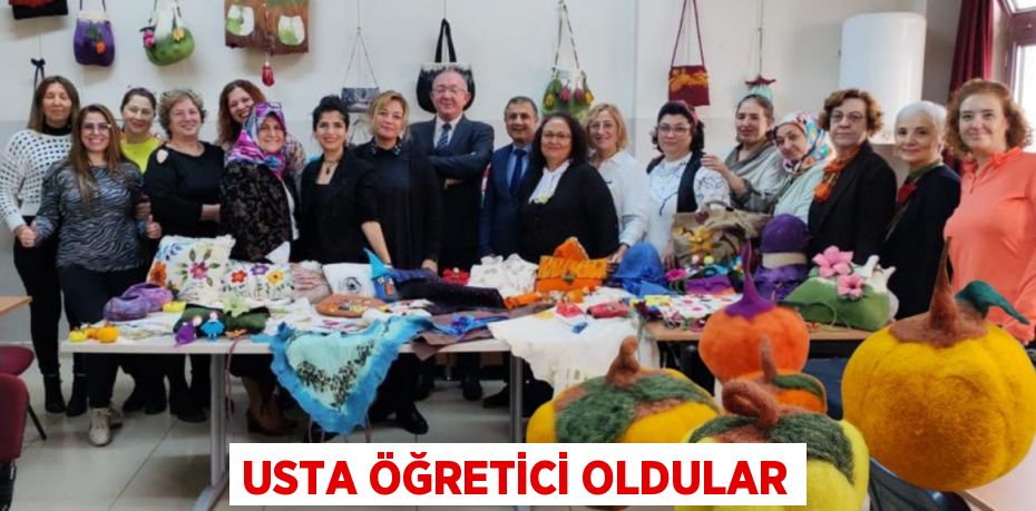 USTA ÖĞRETİCİ OLDULAR