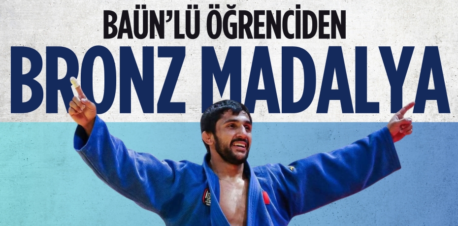 BAÜN’LÜ ÖĞRENCİDEN BRONZ MADALYA