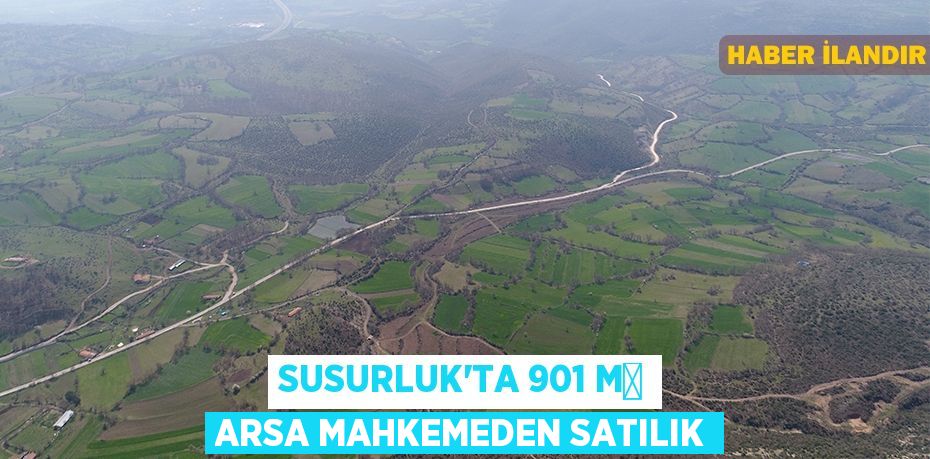 Susurluk'ta 901 m² arsa mahkemeden satılık