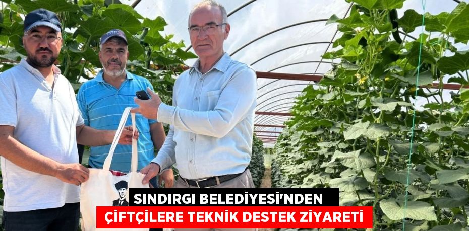 Sındırgı Belediyesi’nden    Çiftçilere Teknik Destek Ziyareti