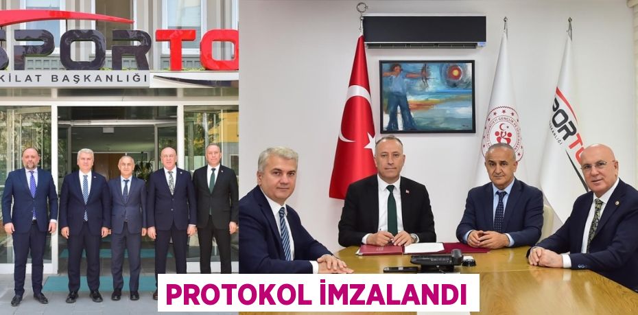Protokol imzalandı