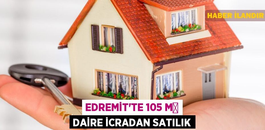 Edremit'te 105 m² daire icradan satılık