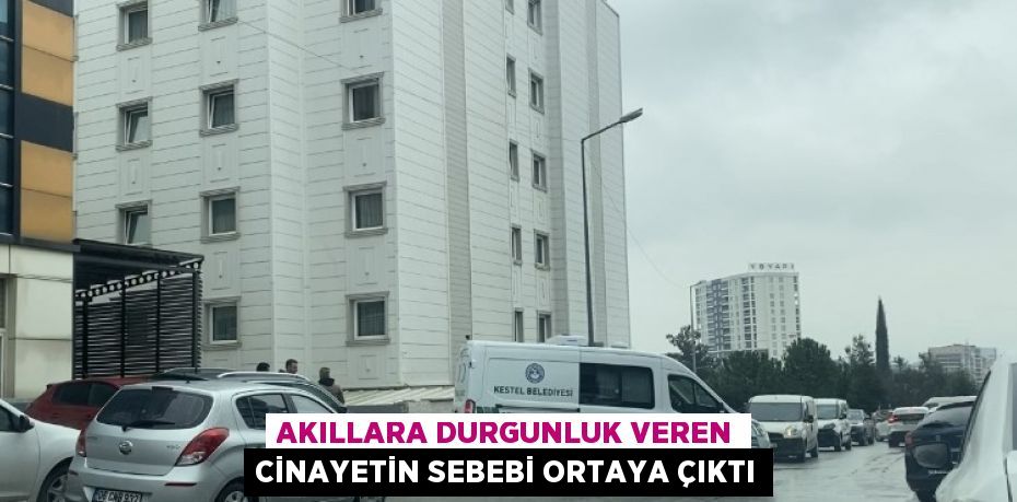 AKILLARA DURGUNLUK VEREN CİNAYETİN SEBEBİ ORTAYA ÇIKTI