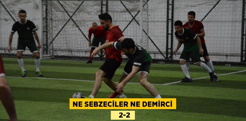 NE SEBZECİLER NE DEMİRCİ    2-2