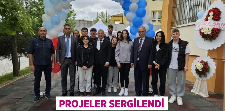 PROJELER SERGİLENDİ