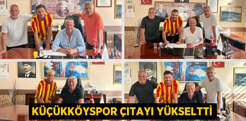 KÜÇÜKKÖYSPOR ÇITAYI YÜKSELTTİ