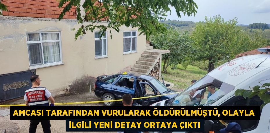 AMCASI TARAFINDAN VURULARAK ÖLDÜRÜLMÜŞTÜ, OLAYLA İLGİLİ YENİ DETAY ORTAYA ÇIKTI