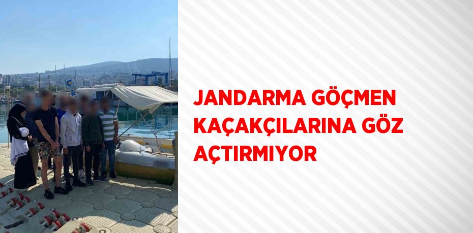 JANDARMA GÖÇMEN KAÇAKÇILARINA GÖZ AÇTIRMIYOR