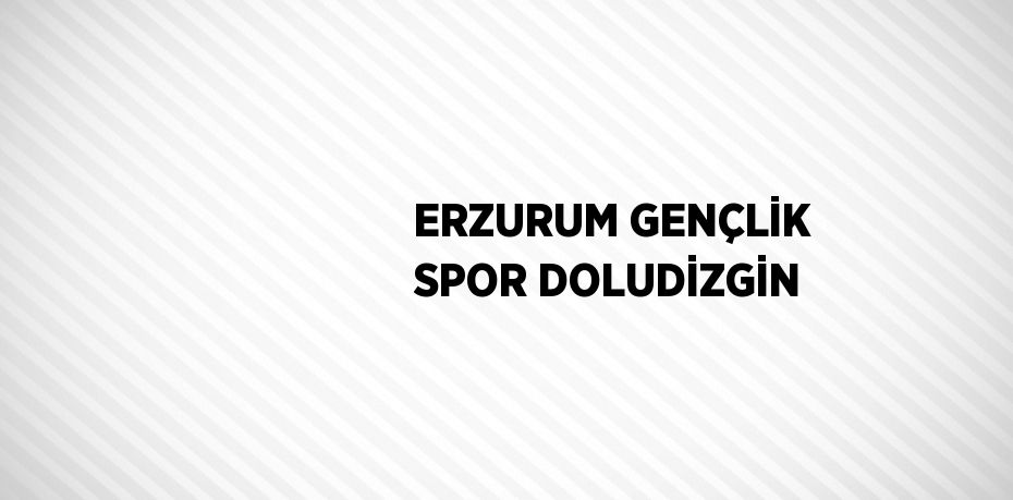 ERZURUM GENÇLİK SPOR DOLUDİZGİN