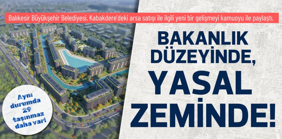 BAKANLIK DÜZEYİNDE,  YASAL ZEMİNDE!