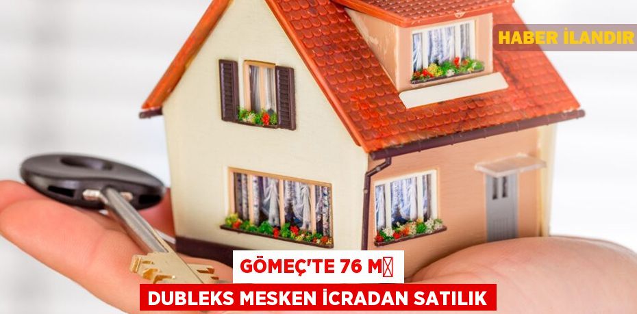 Gömeç'te 76 m² dubleks mesken icradan satılık