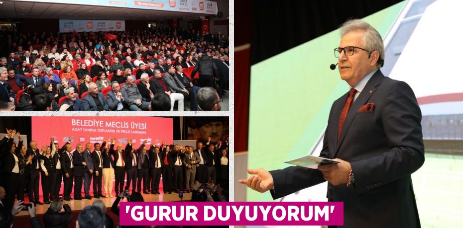 “GURUR DUYUYORUM”