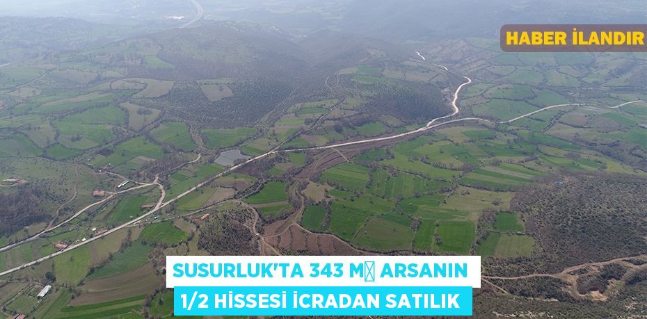 Susurluk'ta 343 m² arsanın 1/2 hissesi icradan satılık