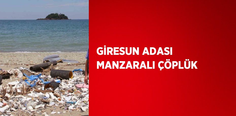 GİRESUN ADASI MANZARALI ÇÖPLÜK