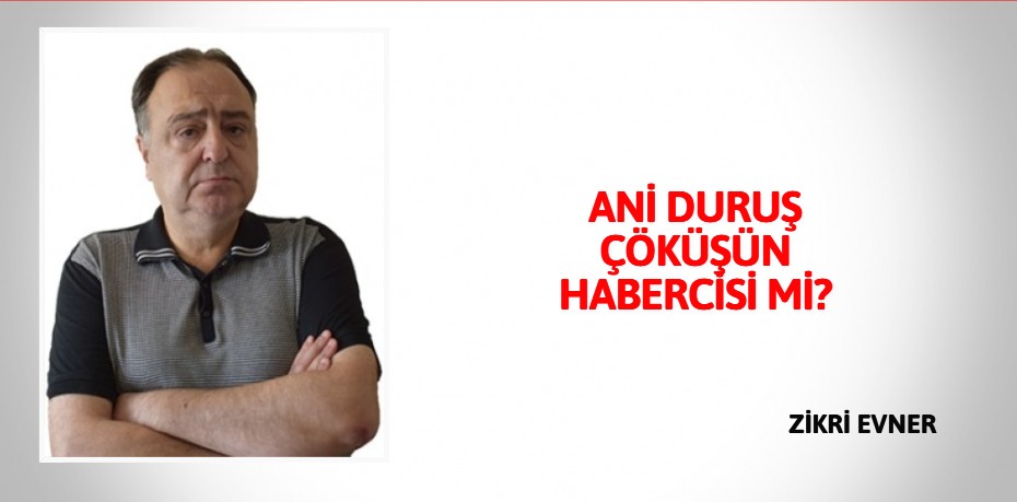 ANİ DURUŞ ÇÖKÜŞÜN HABERCİSİ Mİ?