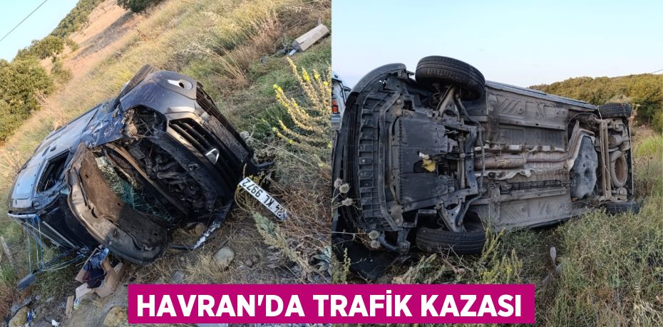 Havran’da trafik kazası