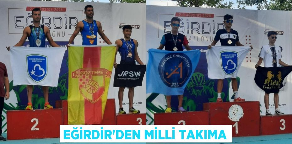 EĞİRDİR’DEN MİLLİ TAKIMA