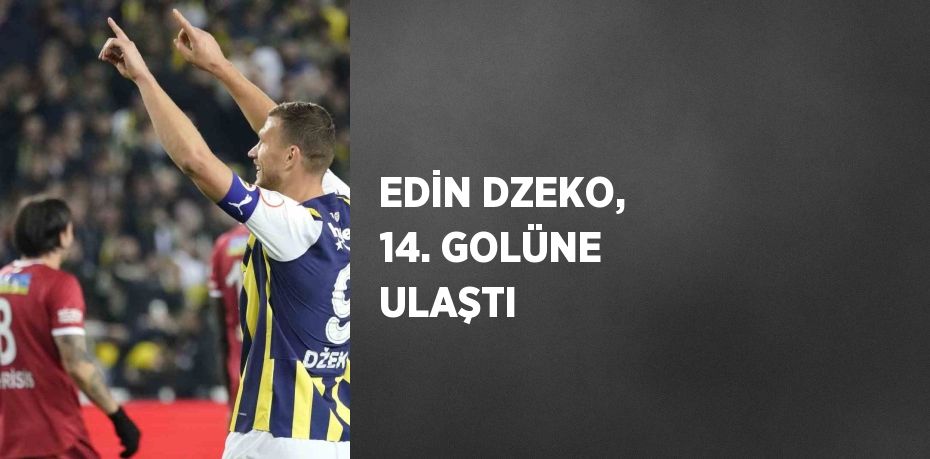 EDİN DZEKO, 14. GOLÜNE ULAŞTI