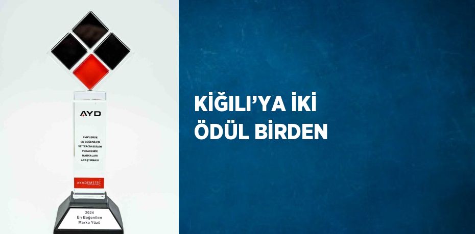 KİĞILI’YA İKİ ÖDÜL BİRDEN