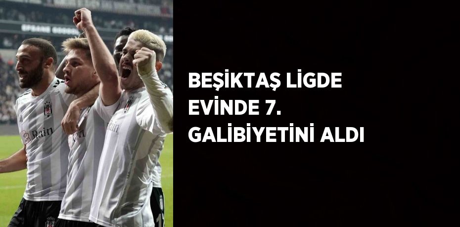 BEŞİKTAŞ LİGDE EVİNDE 7. GALİBİYETİNİ ALDI