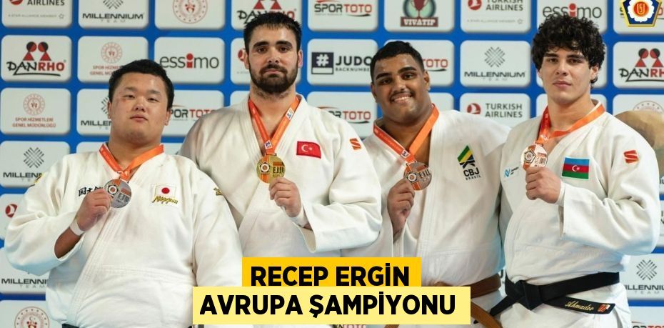 RECEP ERGİN AVRUPA ŞAMPİYONU