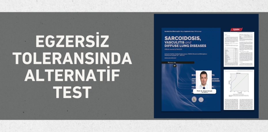 EGZERSİZ TOLERANSINDA ALTERNATİF TEST