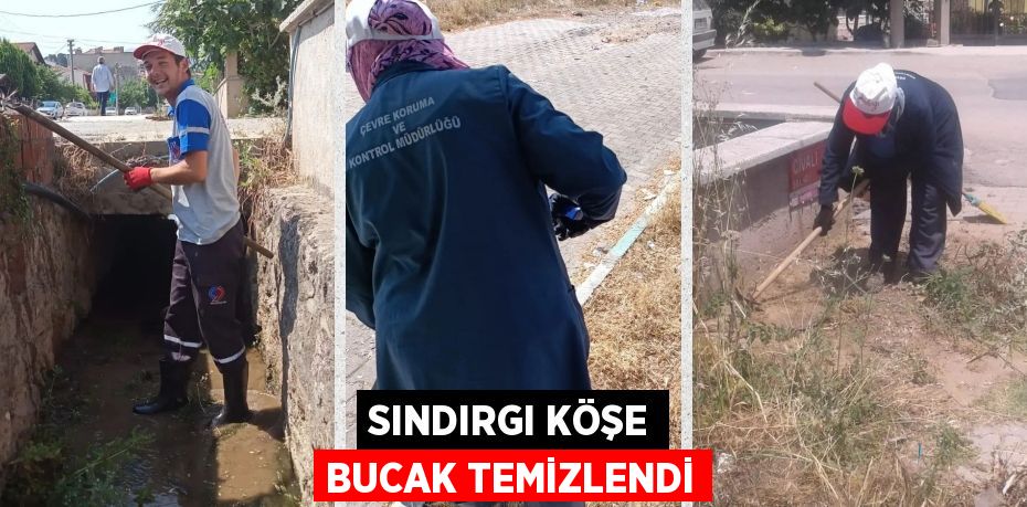 SINDIRGI KÖŞE BUCAK TEMİZLENDİ