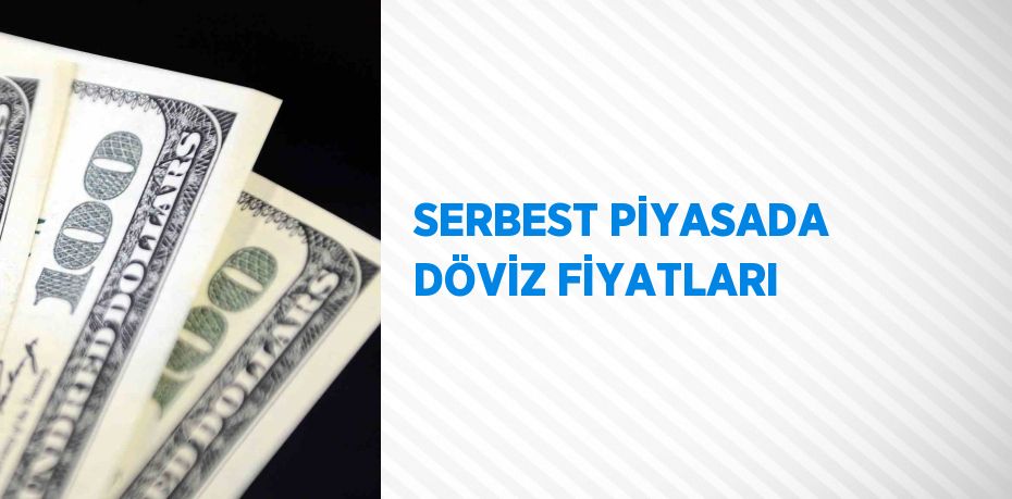 SERBEST PİYASADA DÖVİZ FİYATLARI