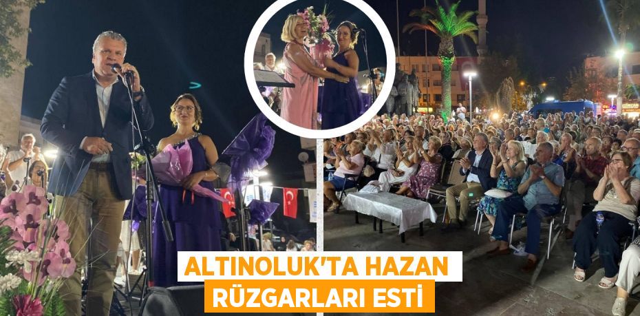 ALTINOLUK’TA HAZAN RÜZGARLARI ESTİ