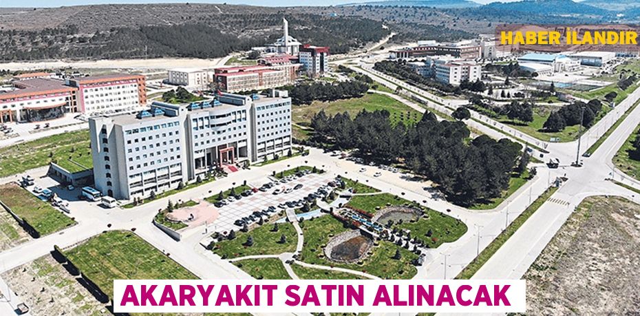 Akaryakıt satın alınacak