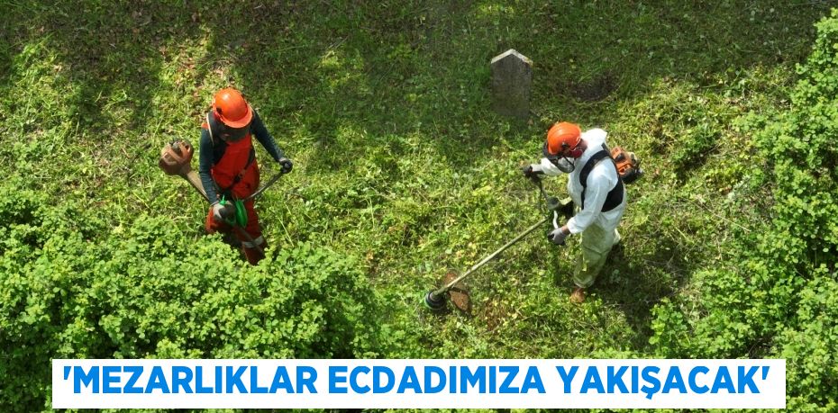 'MEZARLIKLAR ECDADIMIZA YAKIŞACAK'