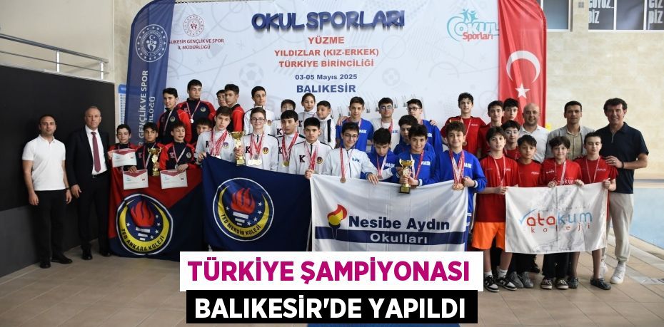 TÜRKİYE ŞAMPİYONASI BALIKESİR’DE YAPILDI
