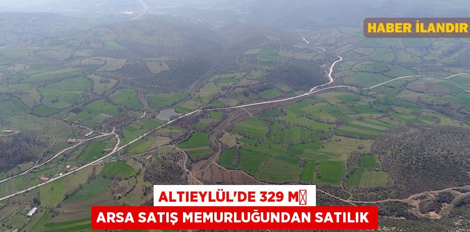 Altıeylül'de 329 m² arsa satış memurluğundan satılık