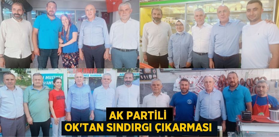 AK Partili Ok’tan Sındırgı çıkarması