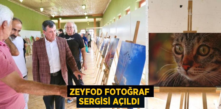 ZEYFOD FOTOĞRAF SERGİSİ AÇILDI