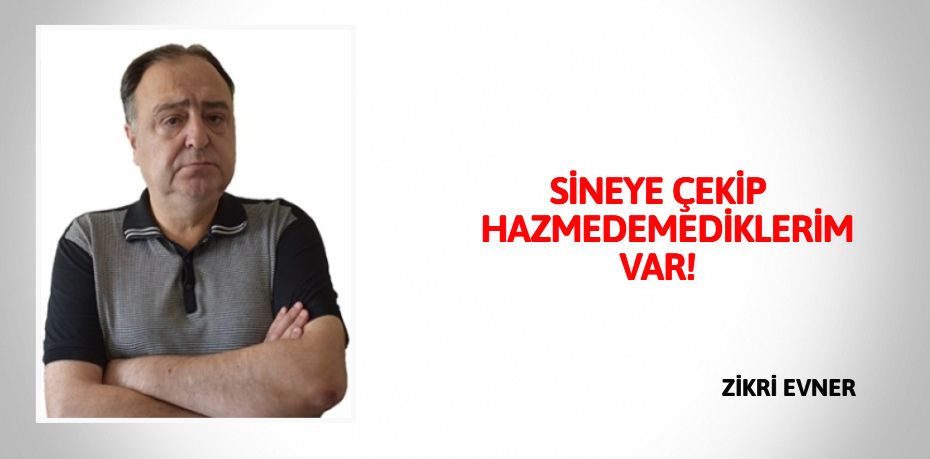 SİNEYE ÇEKİP HAZMEDEMEDİKLERİM VAR!