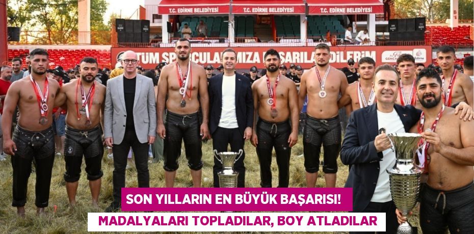 Son Yılların En Büyük Başarısı!    Madalyaları Topladılar, Boy Atladılar