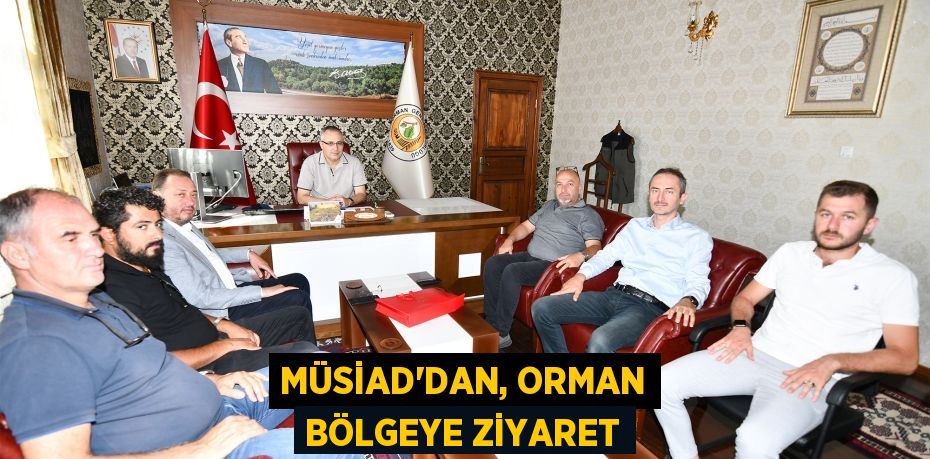 MÜSİAD’DAN, ORMAN BÖLGEYE ZİYARET