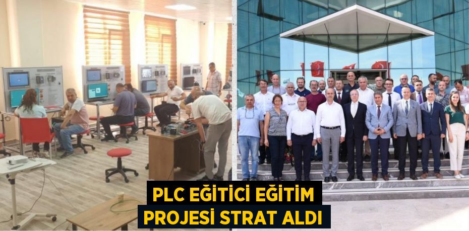 PLC EĞİTİCİ EĞİTİM PROJESİ STRAT ALDI