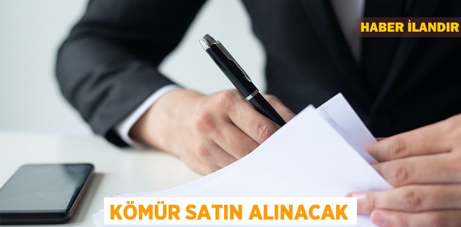 Kömür satın alınacak