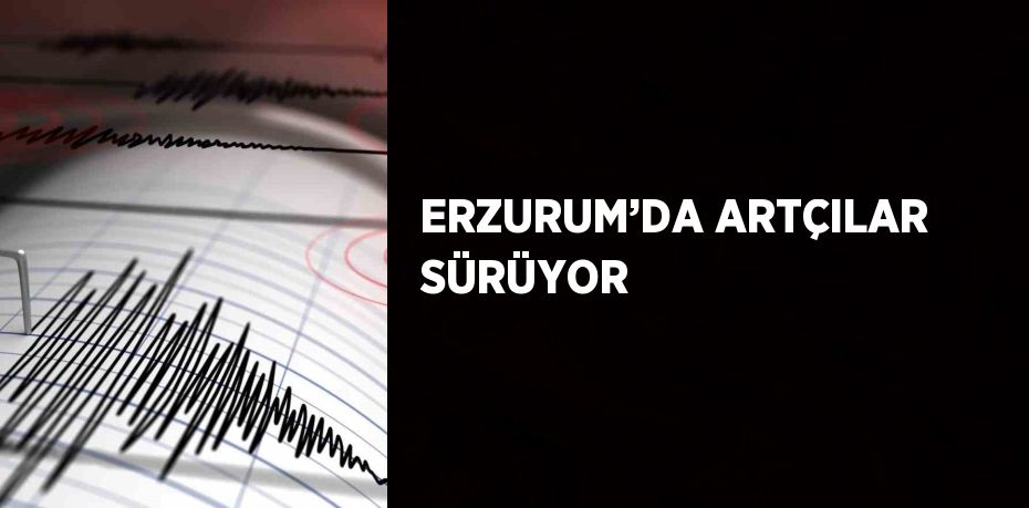 ERZURUM’DA ARTÇILAR SÜRÜYOR