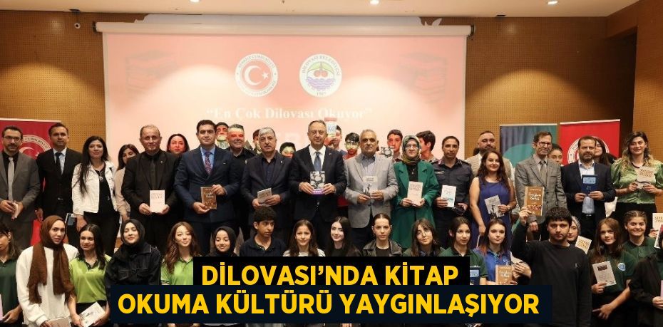 DİLOVASI’NDA KİTAP OKUMA KÜLTÜRÜ YAYGINLAŞIYOR