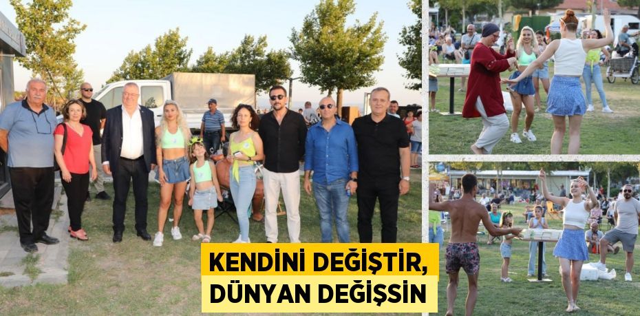 KENDİNİ DEĞİŞTİR, DÜNYAN DEĞİŞSİN