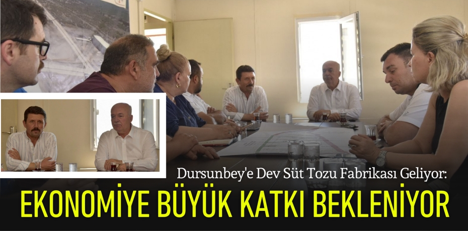 Dursunbey'e Dev Süt Tozu Fabrikası Geliyor: Ekonomiye Büyük Katkı Bekleniyor