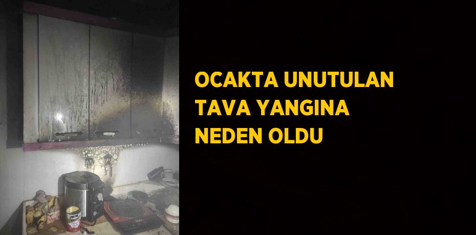 OCAKTA UNUTULAN TAVA YANGINA NEDEN OLDU