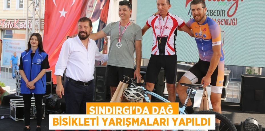 SINDIRGI’DA DAĞ BİSİKLETİ YARIŞMALARI YAPILDI